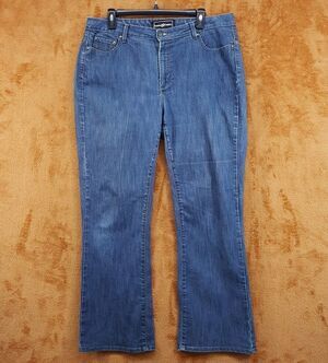 CASUAL COUNTRY Jeans Womens Size 36 Blue Medium Wash Bootcut Y2K Vintage